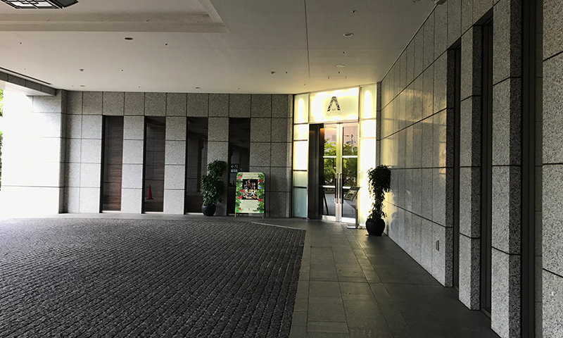 お店の入り口