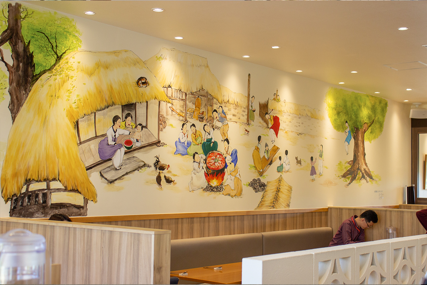 新規オープンした本格韓国料理店