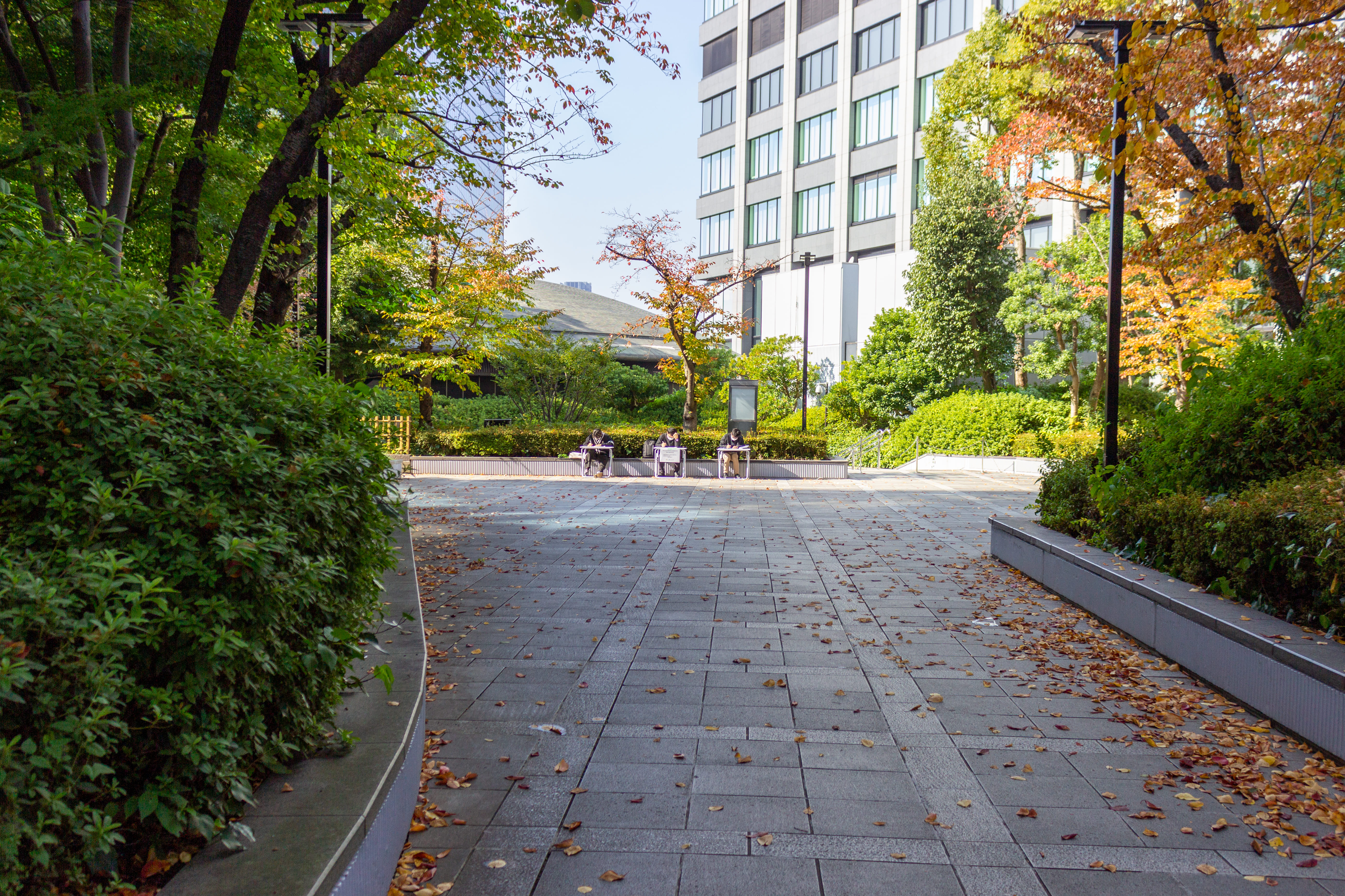 OBP円形ホール東側