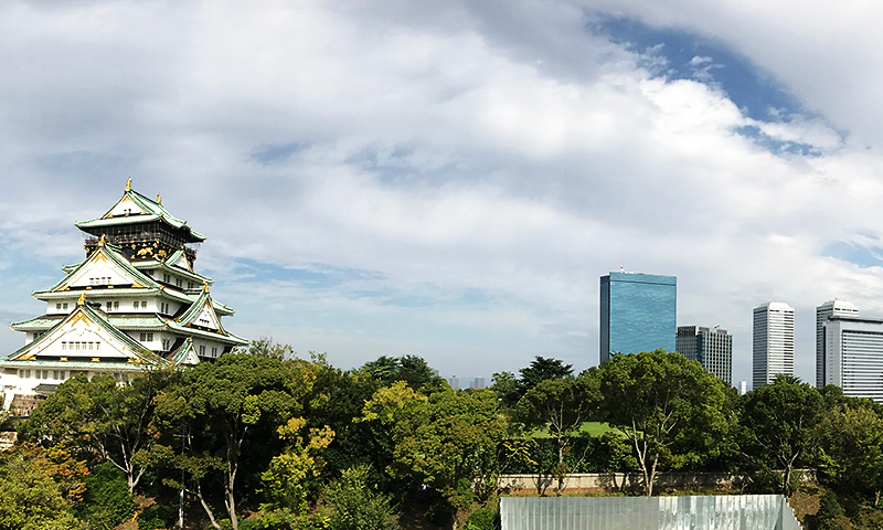 OBPと大阪城